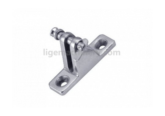 Deck Hinge (Angled Side Mount with Removable Pin)