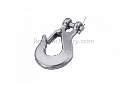 Slip Hook Clevis End with Safety Latch