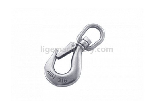 Slip Hook (Swivel End with Safety Latch)