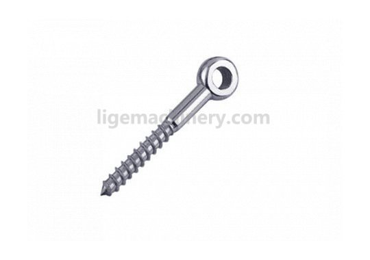 Stainless Steel Eye Bolt (Lag Screw) Forged