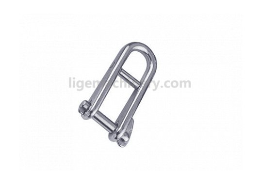 Stainless Steel Halyard Shackle (With Cross Bar & Locking Pin)