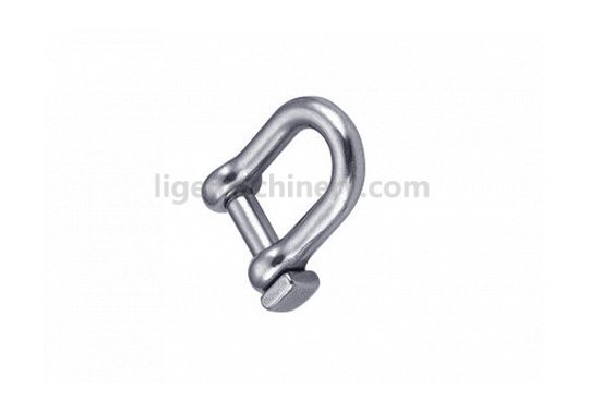 Stainless Steel D Shackle (With Square Head Pin)