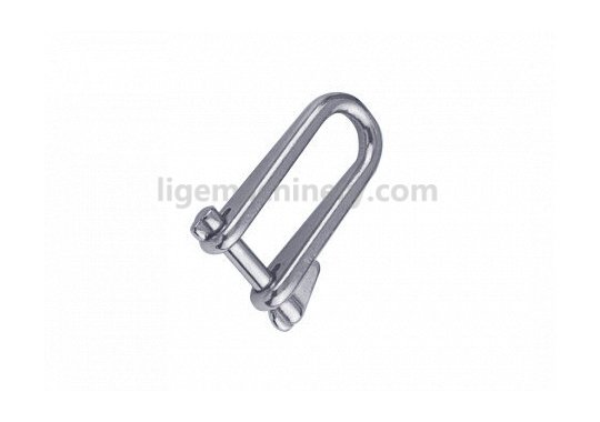 Stainless Steel Halyard Shackle (With Locking Pin)