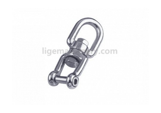 Stainless Steel Swivel Eye & Jaw with Internal Hexagonal Pin