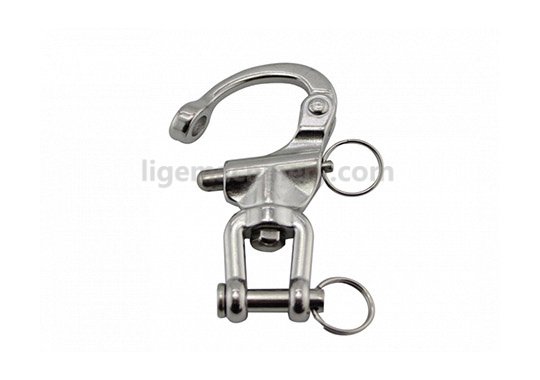 Stainless Steel Swivel Snap Shackle with Jaw