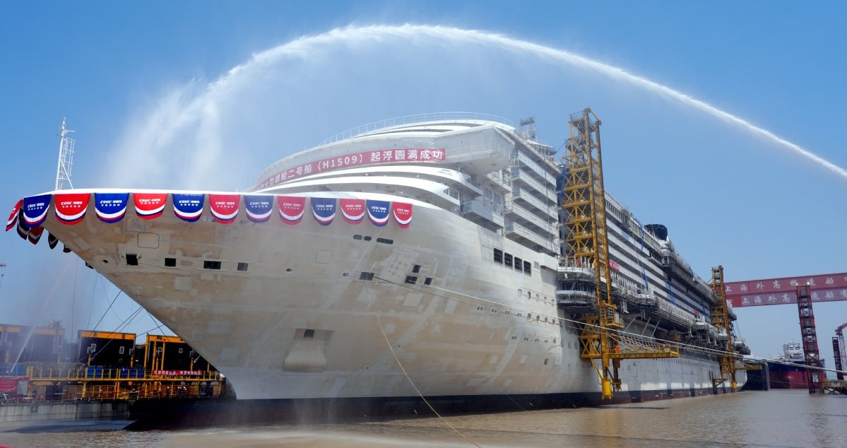 Much-cruise ship set for final work
